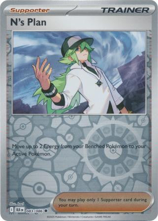 Black Bolt - 083/086 - N’s Plan - Reverse Holo