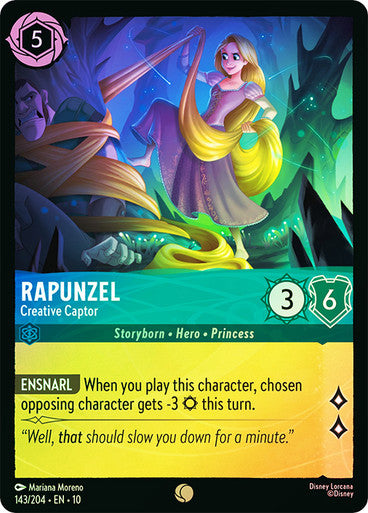 Whispers in the Well - 143/204 - Rapunzel - Creative Captor - Foil