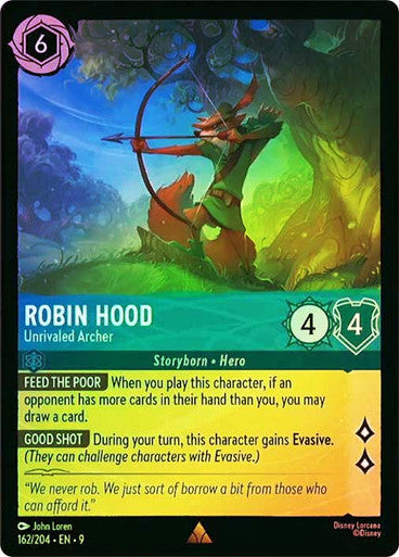 Fabled - 162/204 - Robin Hood - Unrivaled Archer - Foil