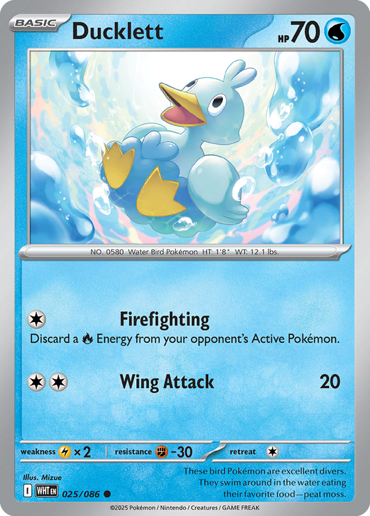 White Flare - 025/086 - Ducklett