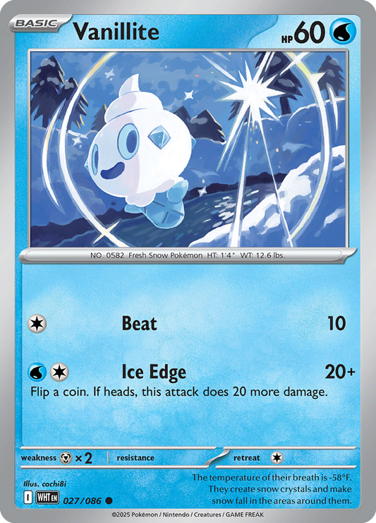 White Flare - 027/086 - Vanillite