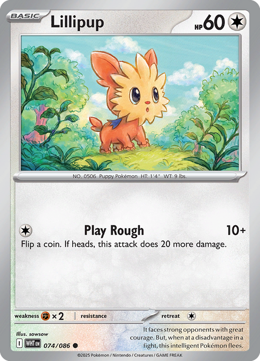 White Flare - 074/086 - Lillipup