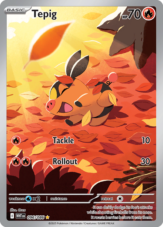 White Flare - 096/086 - Tepig