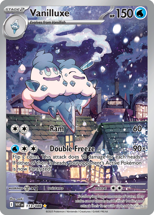 White Flare - 113/086 - Vanilluxe