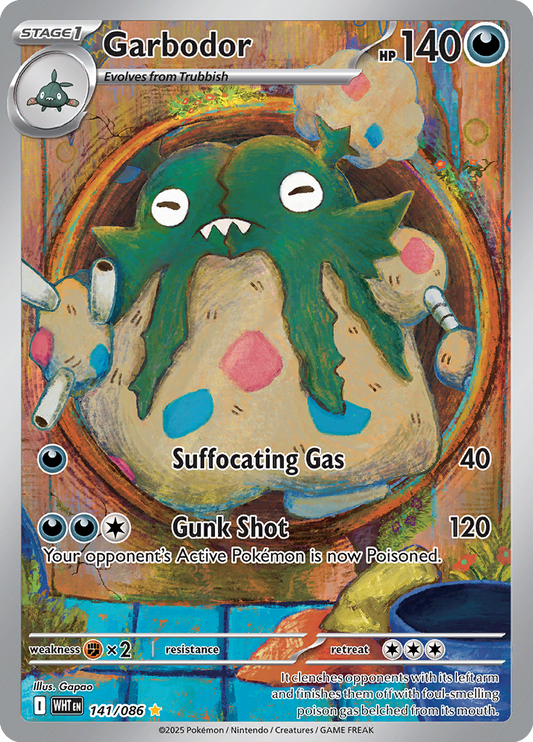 White Flare - 141/086 - Garbodor