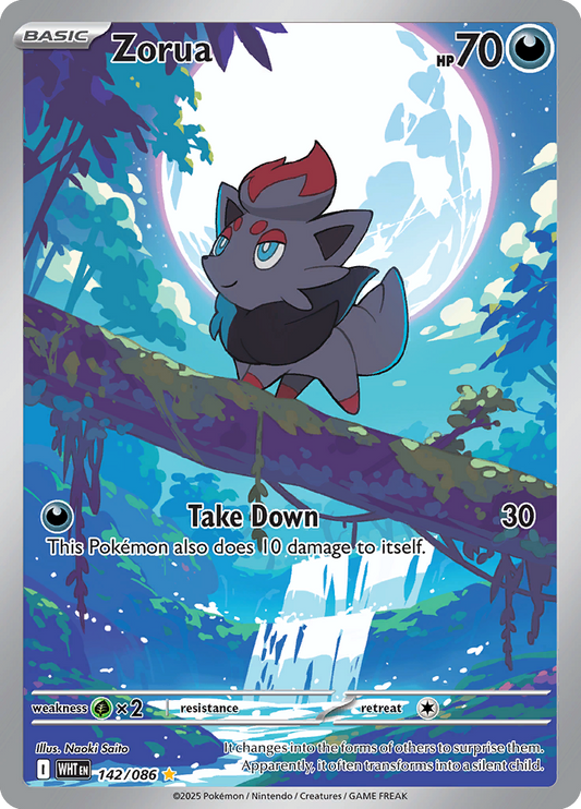 White Flare - 142/086 - Zorua