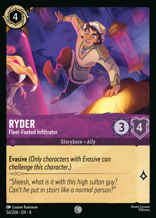 Reign Of Jafar - 056/204 - Ryder - Fleet‐Footed Infiltrator