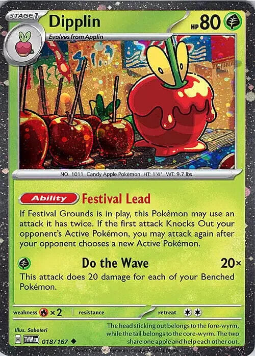 TWM - 018/167 - Dipplin - Cosmos Holo