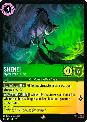 Fabled - 087/204 - Shenzi - Hyena Pack Leader - Foil