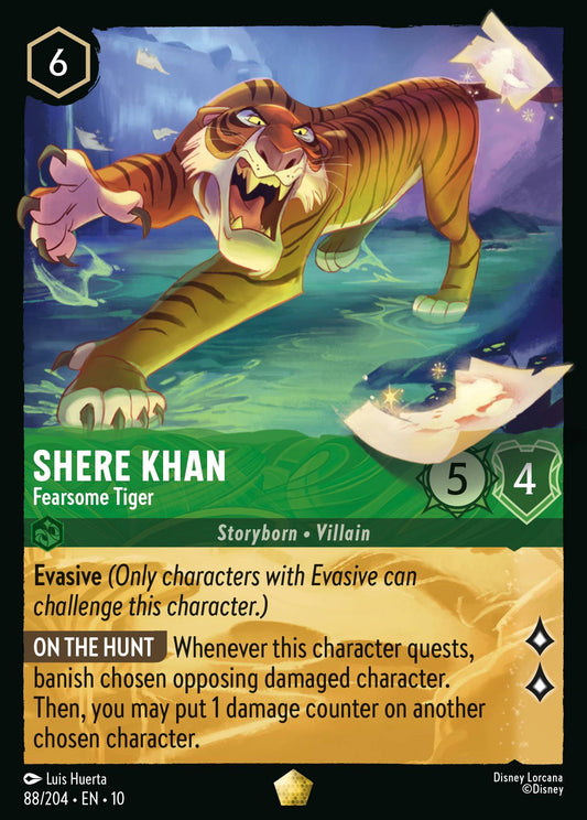Whispers in the Well - 088/204 - Shere Khan - Fearsome Tiger
