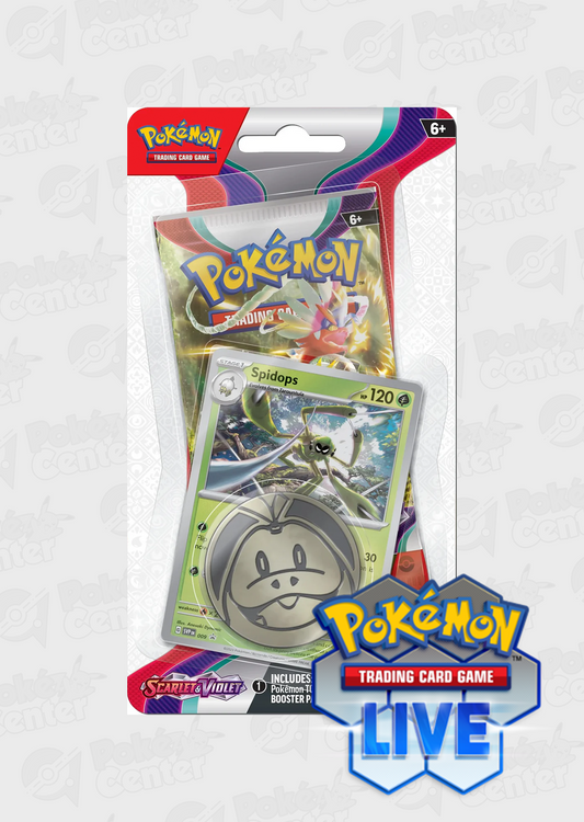 Live Code Card: Scarlet & Violet 1pk: Spidops