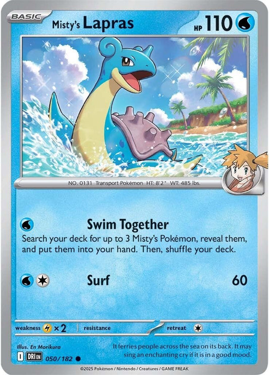 Destined Rivals - 050/182 - Misty's Lapras