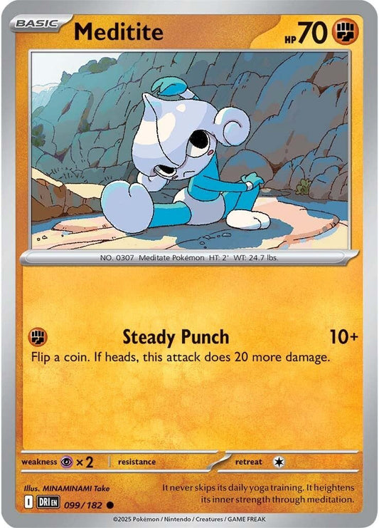 Destined Rivals - 099/182 - Meditite