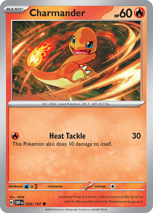 Obsidian Flames - 026/197 - Charmander