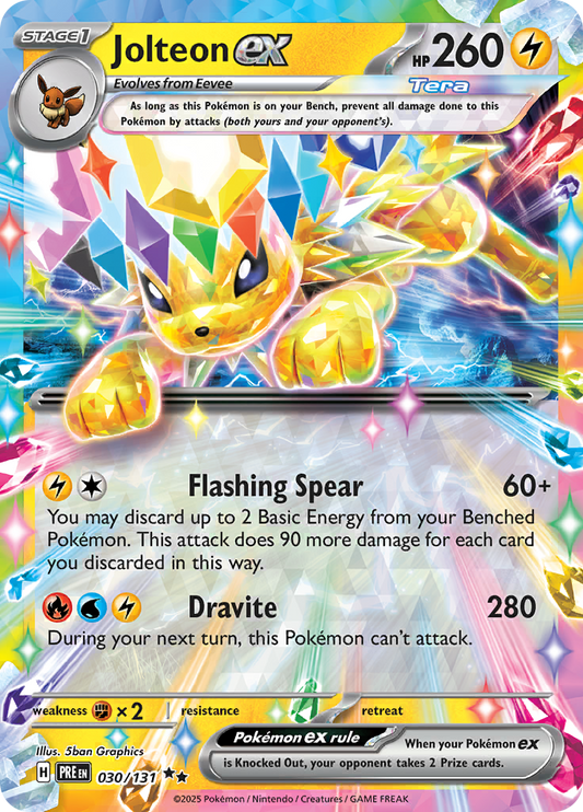 Prismatic Evolutions - 030/131 - Jolteon ex