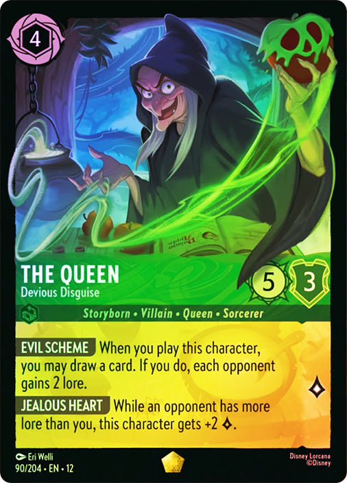 Wilds Unknown - 090/204 - The Queen - Devious Disguise - Foil