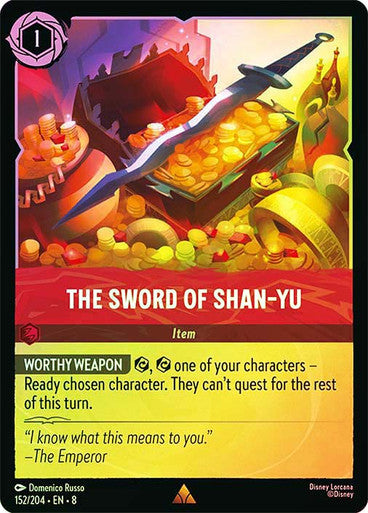 Reign Of Jafar - 152/204 - The Sword of Shan‐Yu - Foil