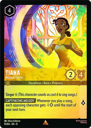 Reign Of Jafar - 009/204 - Tiana - Natural Talent - Foil