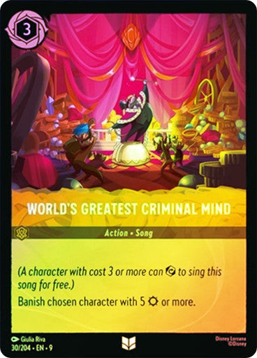 Fabled - 030/204 - World's Greatest Criminal Mind - Foil