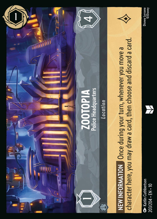 Whispers in the Well - 203/204 - Zootopia - Police Headquarters