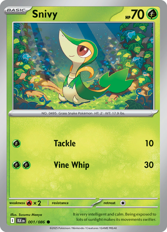 Black Bolt - 001/086 - Snivy