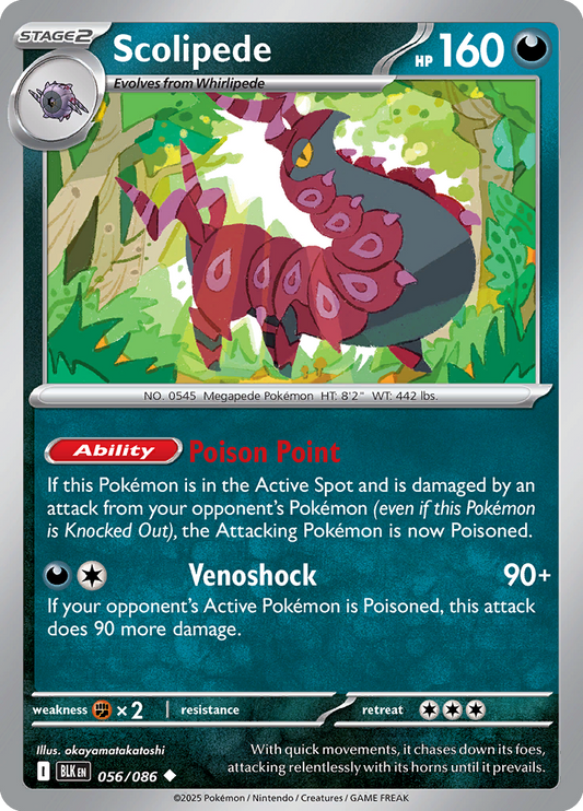 Black Bolt - 056/086 - Scolipede