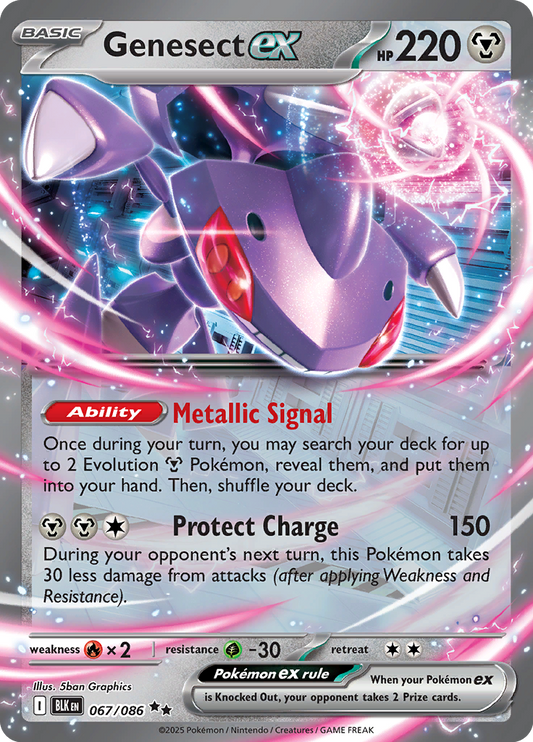 Black Bolt - 067/086 - Genesect ex