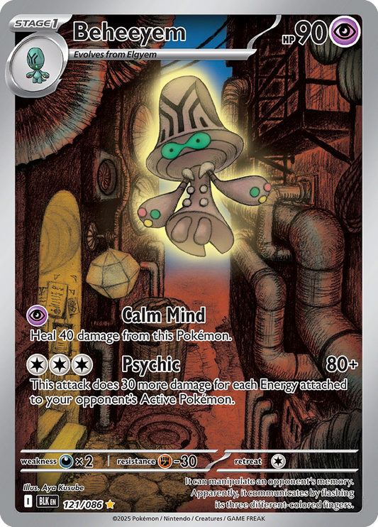 Black Bolt - 121/086 - Beheeyem