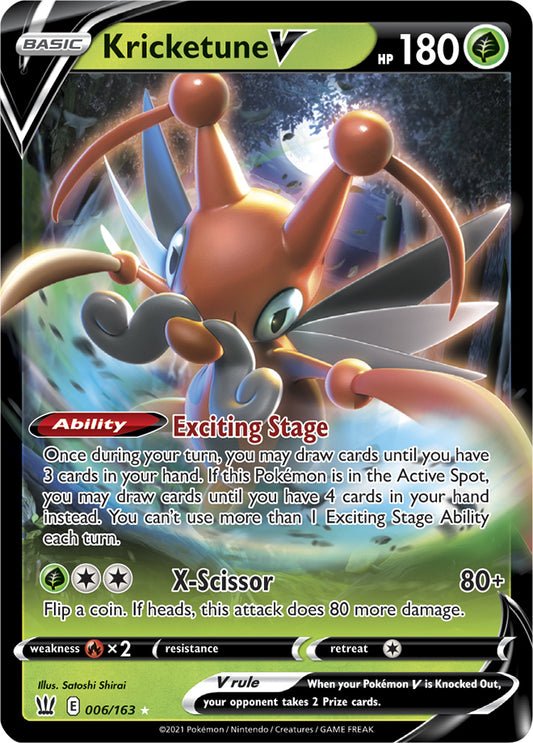Battle Styles - 006/163 - Kricketune V