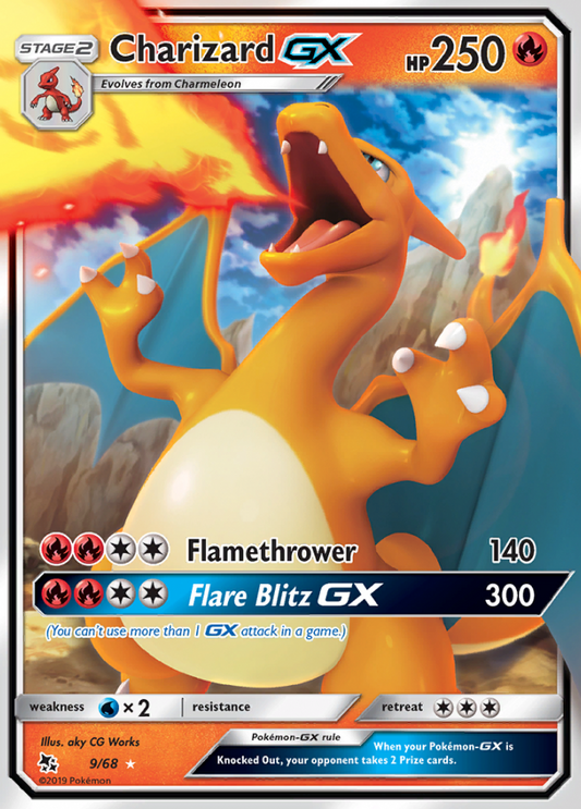Hidden Fates - 009/068 - Charizard GX