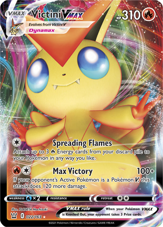 Battle Styles - 022/163 - Victini VMAX