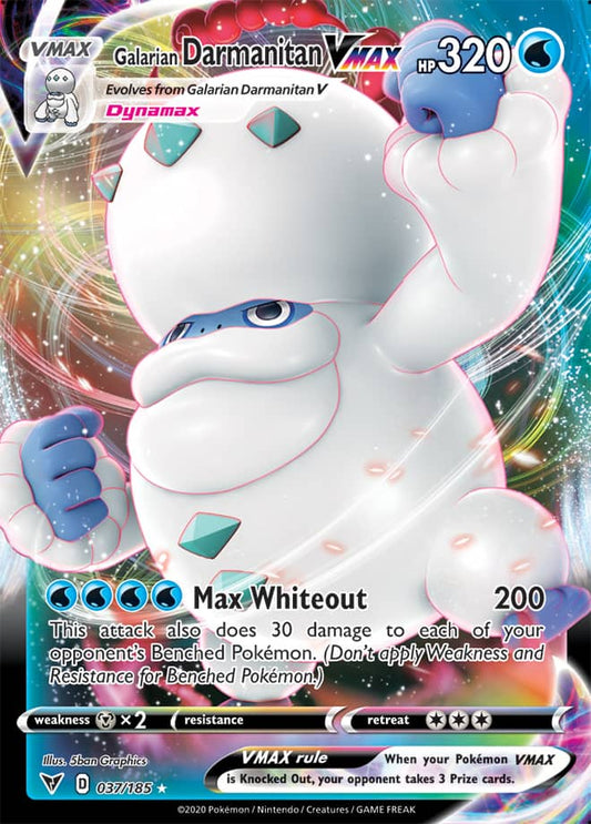 Vivid Voltage - 037/185 - Galarian Darmanitan VMAX