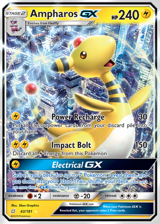 Team Up - 043/181 - Ampharos GX