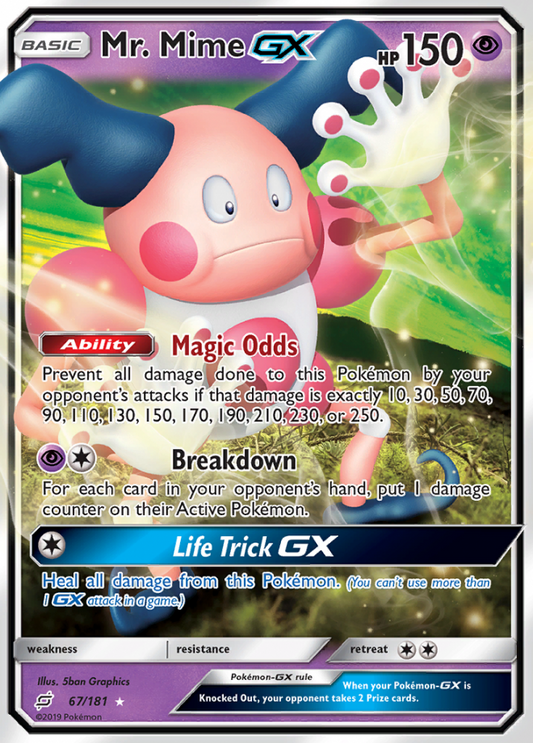 Team Up - 067/181 - Mr. Mime GX