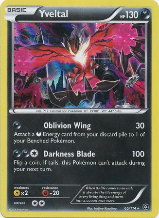Steam Siege - 065/114 - Yveltal - Holo