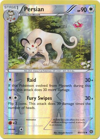Steam Siege - 089/114 - Persian - Reverse Holo
