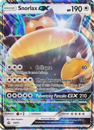 Black Star Promos - SM05 - Snorlax GX