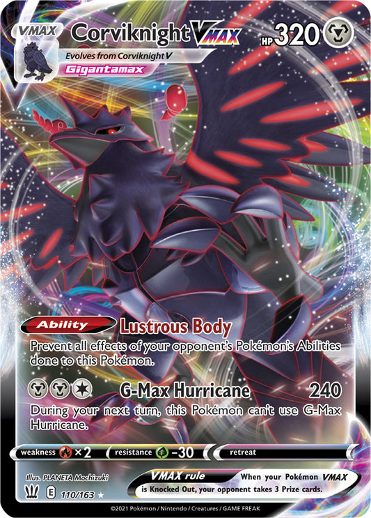 Battle Styles - 110/163 - Corviknight VMAX