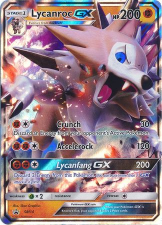 Black Star Promos - SM14 - Lycanroc GX
