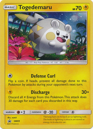Black Star Promos - SM09 - Togedemaru - Holo