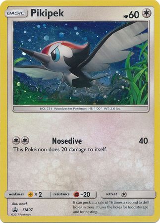 Black Star Promos - SM07 - Pikipek - Holo