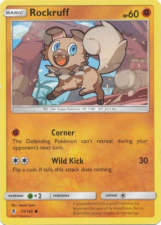 Guardians Rising - 073/145 - Rockruff