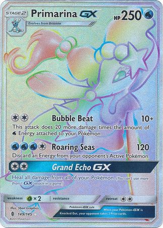 Guardians Rising - 149/145 - Primarina GX