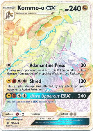 Guardians Rising - 159/145 - Kommo-o GX