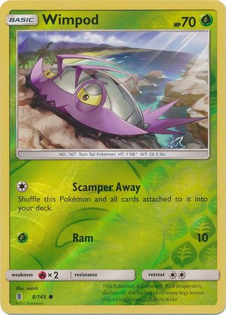 Guardians Rising - 008/145 - Wimpod - Reverse Holo