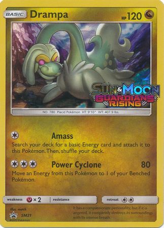 Black Star Promos - SM21 - Drampa - Pre-Release Holo