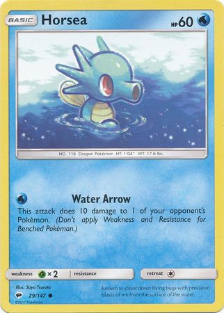 Burning Shadows - 029/147 - Horsea