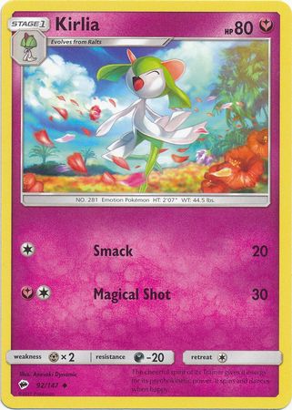 Burning Shadows - 092/147 - Kirlia