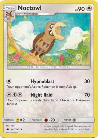 Burning Shadows - 107/147 - Noctowl