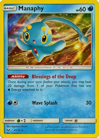 Shining Legends - 025/073 - Manaphy - Holo